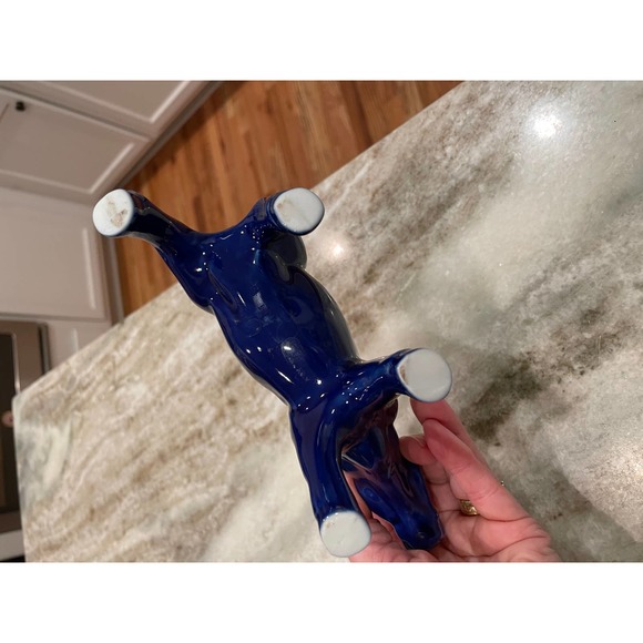 This is a fun mid-century Vintage Cow pitcher. Can use with milk or creamer - Picture 3 of 3